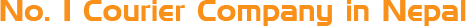 No. 1 Courier Company in Nepal